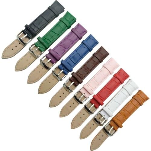 Watchband Soft Calf Genuine Leather Watch Strap 15mm 17mm 19mm 20mm 21mm Watch Band for Tissot Seiko Accessories Wristband