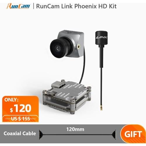 RunCam Racer 5 White FPV Camera for Drone 1000TVL Built-in Gyro Integrated OSD Racing Cam Quadcopter
