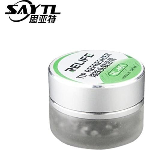 SAYTL Electrical Soldering Iron Tip Refresher solder Cream Clean Paste for Oxide Solder Iron Tip Head Resurrection