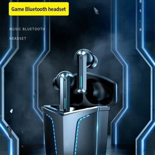 TWS Bluetooth 5.1 Headset Gaming Headset Low Latency Chip Long Life Microphone for Clear Calls Wireless Headset