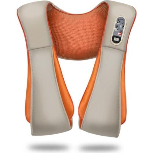 U Shape Electrical Shiatsu Body Shoulder Neck Massager Back Infrared 4D kneading Massage Car Home Best Gift HealthCare