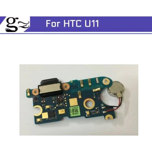 Used Teated good 5.5inch For HTC U11 U 11 Mobile Phone usb plug charge charging port PCB dock board For HTC U11 U 11