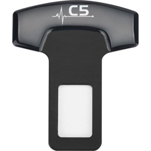 1pcs Car Belt Buckles Safty Belt Alarm Canceler Stopper for Citroen C5 AccessoriesCar Styling