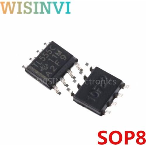 10PCS TLC555CDR TLC555CDRG4 TLC555C TL555C SOP8&TLP521-1GB TLP521-1 P521 P521-1 521-1 SOP-4