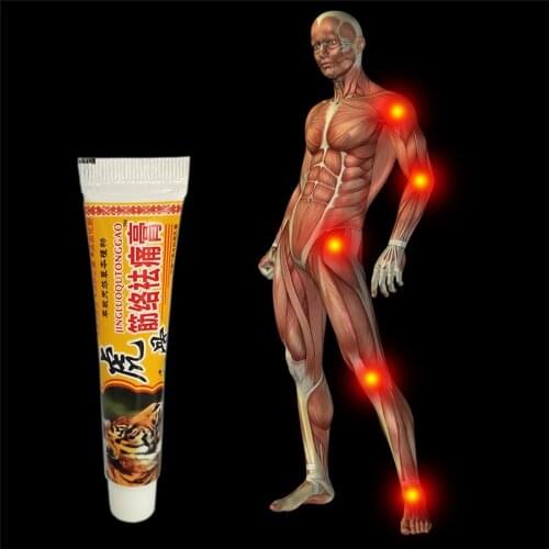 25g/Pcs Tiger Bone Cervical vertebra Lumbar spin Pain Relief Ointment Cream Chinese herbal medicine Joint analgesic paste Balm