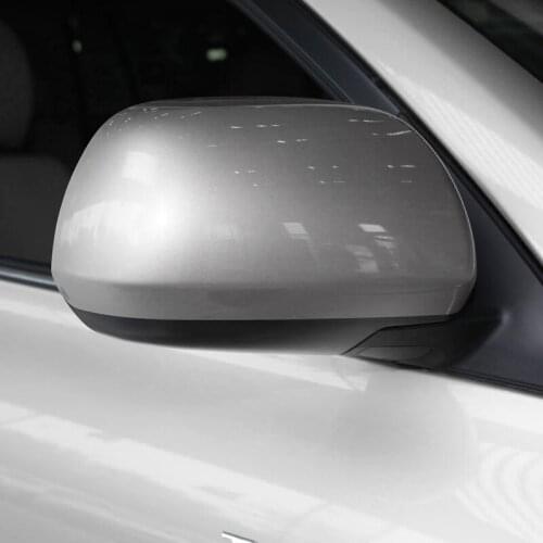 Car Exterior Silver Right Side Wing Rearview Mirror Cover Cap Fit for Toyota Highlander 2008 2009 2010 2011 2012 2013