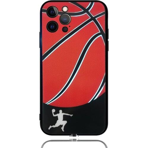 Tempered Glass Call Light Case For iPhone 12 Pro Max , LED Flash Cover For iPhone 11 XR XS MAX 12 Mini Basketball Phone Case