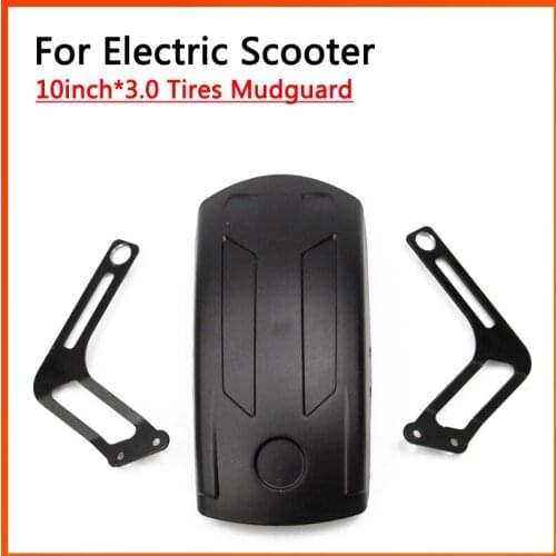 Electric Scooter 10 Inch*3.0 Tires Front and Rear mudguards 11 inch wheels Fender Electric Car Widened Janobike, Wolf-King