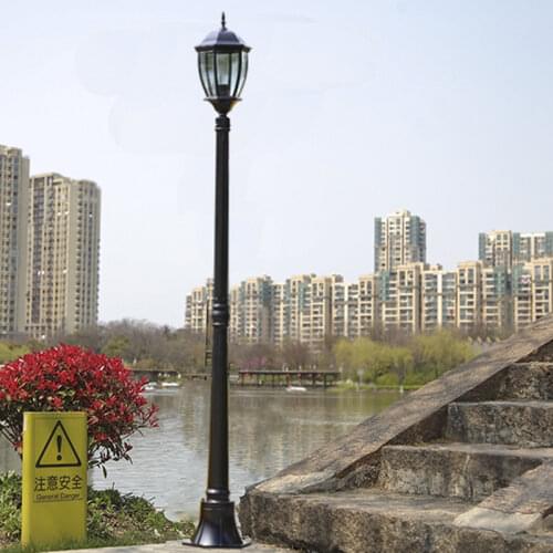 H≈1.75M) European-style outdoor courtyard lamp engineering lamp villa road lamp garden lawn square waterproof