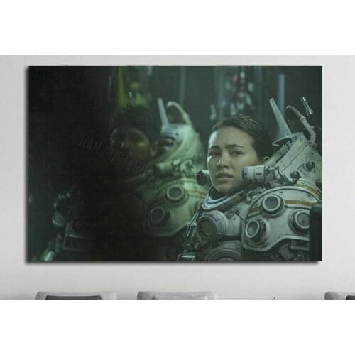 NJ135 Underwater Movie 4 Silk Posters and Prints wall art Art Poster Home Decor