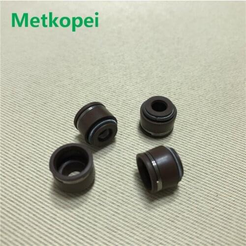 Scooter GY6 50 60 80 125 150 intake exhaust stem valve guide oil seal for 50cc 60cc 80cc 125cc 150cc GY6 125 139QMB 157QMI