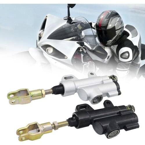 Universal Motorcycle Motorbike Foot Brake Rear Master Cylinder Hydraulic Pump