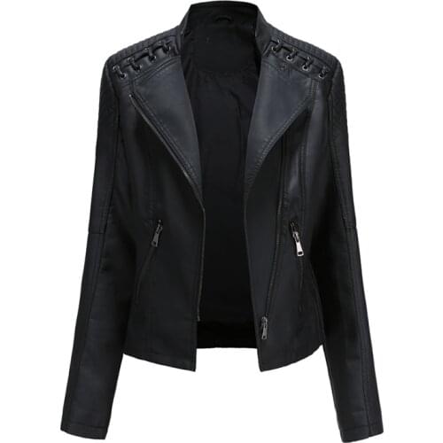 Wait Joan Womens Winter Leather Jackets