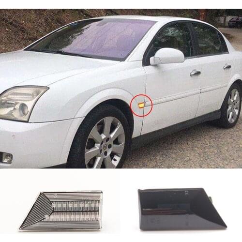 1 Set LED Car Light For Opel Signum Vectra C 2003-2008 Turn Signal Lamp Dynamic Side Marker Blinker Flowing Lighting