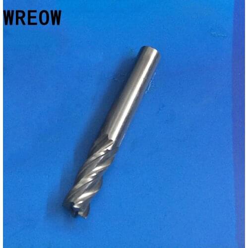 1Pc 10mm HSS CNC Straight Shank 4 Flute End Mill Milling Cutter Metal Wood Drill Bit Cutting Tool Router Bit