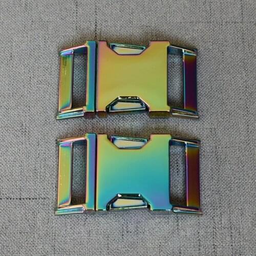1 Pcs/Lot 25mm Release Buckle Metal Detach Buckle Use For Sports Bags Students Bags Luggage Travel Buckle Accessories