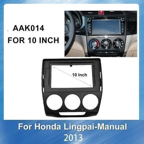 Car radio stereo receiver DVD Face Dash Mount Trim fascia frame for Honda Crider 2013 car video GPS navigation Face fascia frame