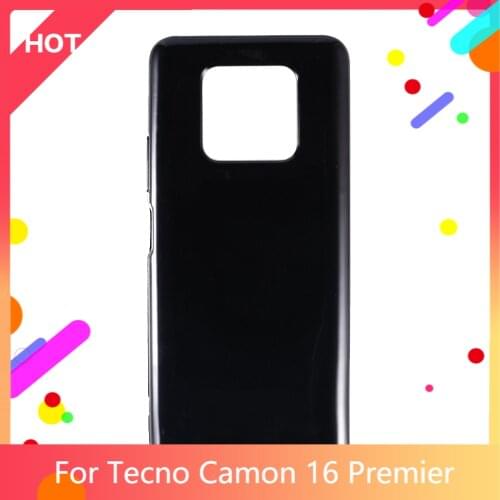 Camon 16 Premier Case Matte Soft Silicone TPU Back Cover For Tecno Camon 16 Premier Phone Case Slim shockproof