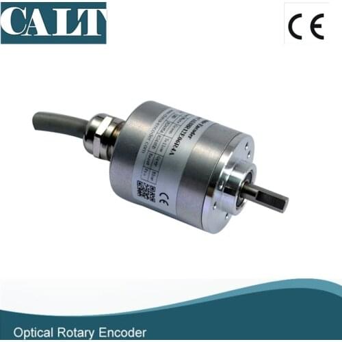 CAS38R14E06RMA Modbus RTU 16384 (14bits) single turn 6mm solid shaft Absolute Rotary Encoder