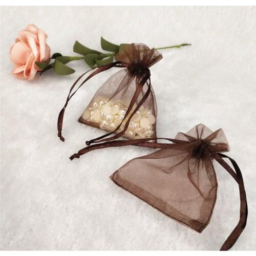 Cheap 100pcs 19 Colors Jewelry Bag 9X12cm Wedding Gift Organza bag Jewelry Packaging Display & Jewelry Pouches 5Z SH313