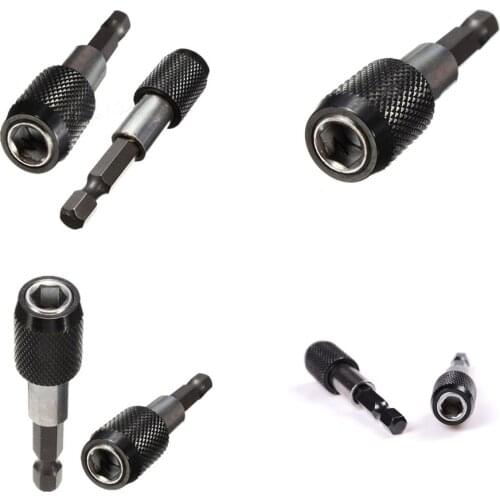 60mm 1PC Electric Magnetic Drill Bit Holder Quick Release Screwdriver Bit Holder 1/4 Hex Shank Power Tool Drill Accessories
