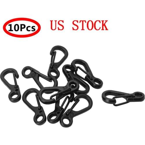 Metal Carabiner Clips Tiny Hooks Swivel Trigger Dog Buckle Key Ring Hooks Paracord Backpack Trigger Snap Hook Diy Pet Accessory