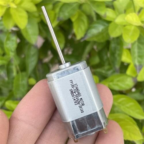 Mini FP180-20100 DC Motor DC 3V 6V 9V 14200RPM High Speed Precious Metal Brush 30mm Long Shaft Low Power DIY Electric Toy Model