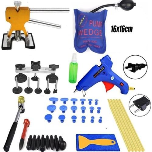 PDR DIY Paintless Dent Removal Tool Kit for Automobile Body Motorcycle Refrigerator Car Dent Repair Tools Kit Tool Bag