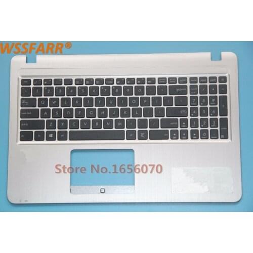 Original 95%new Laptop keyboard for ASUS X540 X540L X540LA X540LJ X540S X540SA X540SC series keyboard with palmrest frame