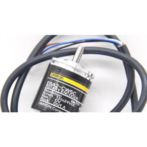 Rotary encoder incremental type original Omron E6A2-CW5C 100P/200P/500P 360P 0.5M