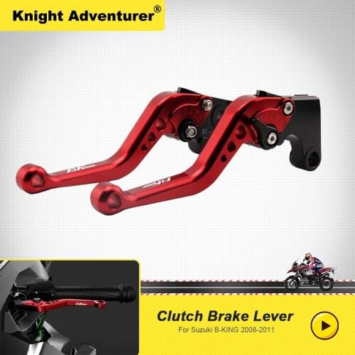 Motorcycle Brake Handle Bar Lever CNC Aluminum Short Adjustable Brake Clutch levers For Suzuki B-KING 1300 BKING 2008-2011 2010