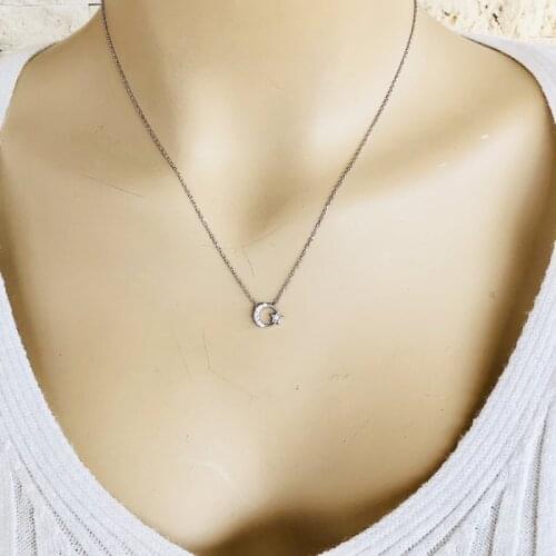 Serenity Skyn In 925 Sterling Silver Necklace Women Girls Gift Jewelry Accessories Fashion Handmade Elegant Chain