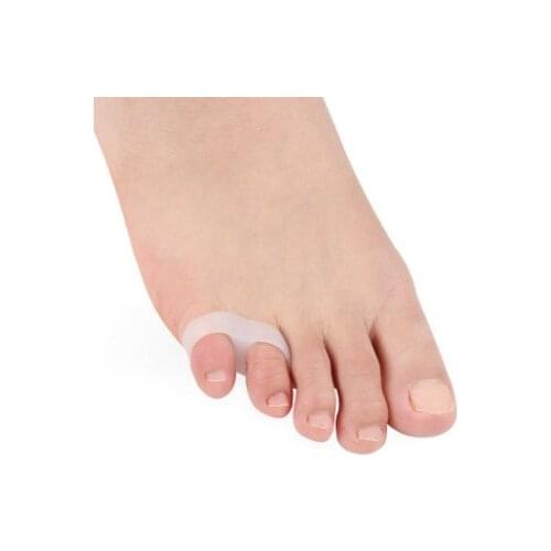 Silicone Gel Toe Finger Separator Feet Care Braces Supports Tools Bunion Guard Foot Hallux Valgus Foot care tool