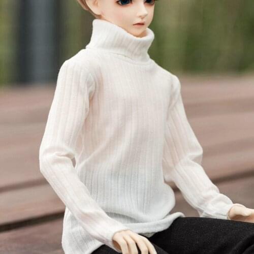 BJD Sweater 7 Color Doll Clothes Bottoming Base Thin Sweater for Bjd 1/4 MSD 1/3 SD13 SD17 Uncle Clothes Doll Accessories