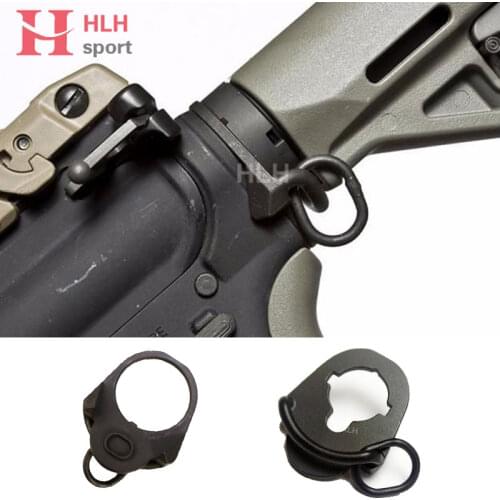 Tactical Adapter Metal Mount Airsoft AR15 M4/16 AEG End Plate Sling Hunting Gun Accessories