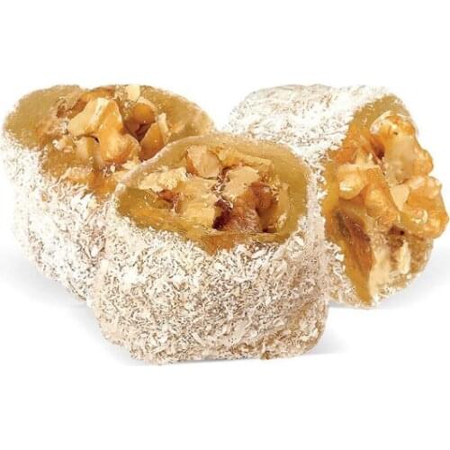 Strained Turkish Delight (Plenty of Walnut), 8.81oz - 250g