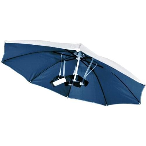 Outdoor Solid Sports Foldable Golf Fishing Hunting Sun Brolly Umbrella Hat Cap
