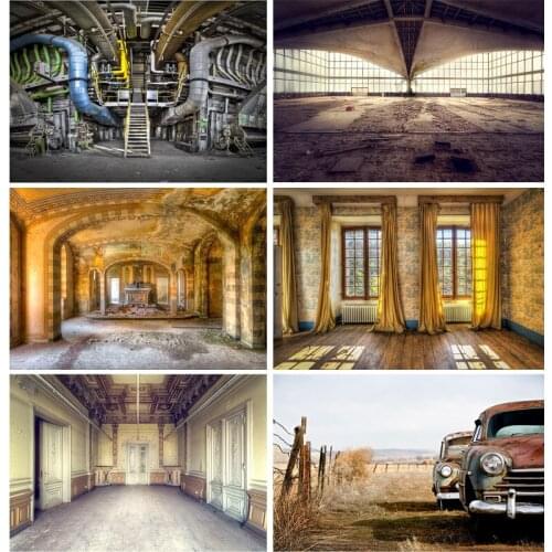 Interior Old House Corridor Retro Style Photography Backdrops Vinyl Vintage Background For Photo Studio Shoot 21528PJT-05