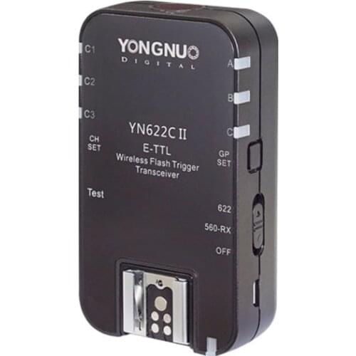 YONGNUO YN-622C II RX YN622C II RX HSS E-TTL Flash Trigger for Canon Camera Compatible With YN622C YN560-TX RF-603 II RF-605
