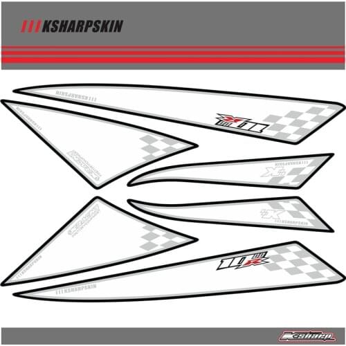Rear Fairing Number Board KSHARPSKIN 3D Gel Protector for KAWASAKI ZX-10R 2004-05