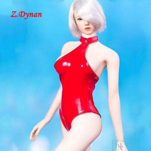 1/6 scale Female Leather Skirt dress Swimsuit 2B Sister 3 colors MM06 Neil Clothes for 12 inches Action Figures