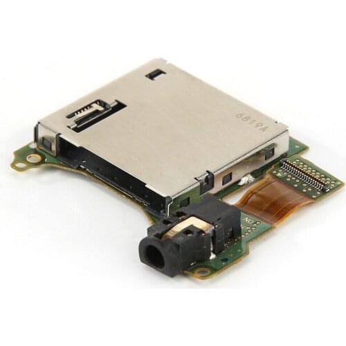 1pc Replacement Game Card Slot with Headphone Jack Board Professional Game Card Reader Spare Parts Suitable for Nintendo Switch