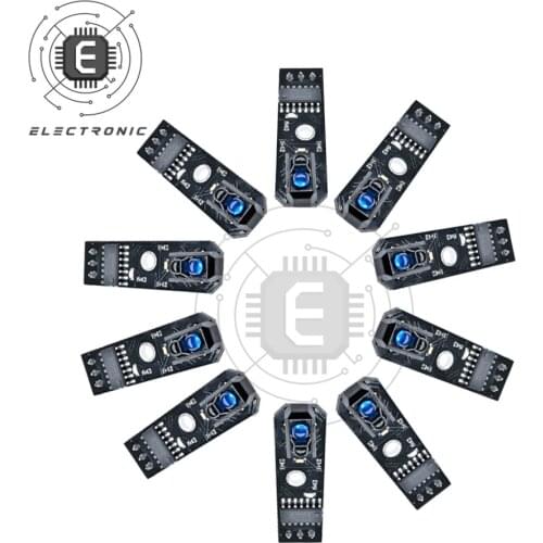 10PCS IR Infrared Line Reflection Track Follower Sensor TCRT5000 Obstacle Avoidanc For Arduino AVR ARM PIC DC 5V Digital Signal