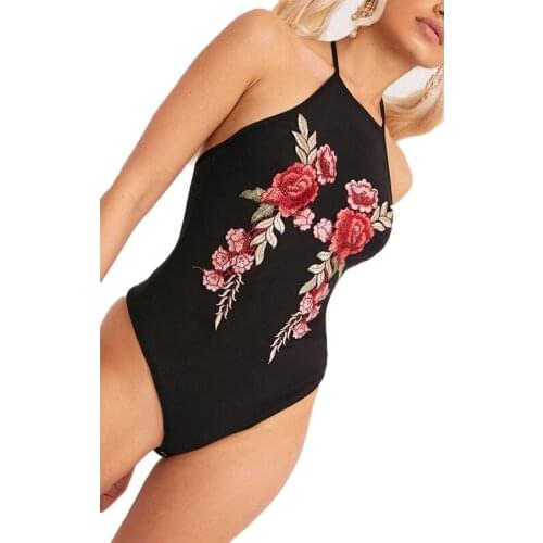 Strappy Backless Bodysuit Women Black Sleeveless Summer Beach Hot Bodysuits Navy Scoop Neck Cross Slim Cami Bodysuit plus-size