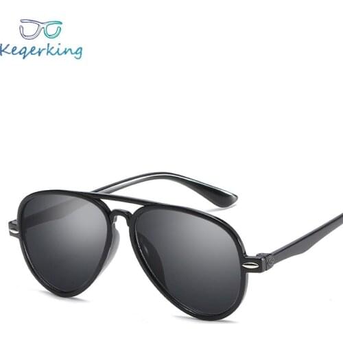 2018 Children Sunglasses Boys Luxury Brand Design Mirror New Gold Vintage Cateye Fashion sun glasses Girls Eyewear HA-27