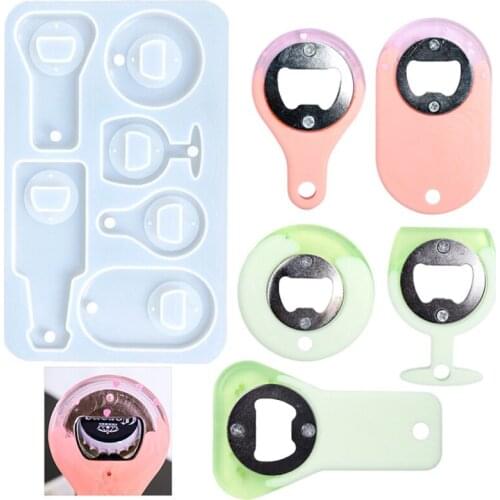 1PC Epoxy Epoxy Molds Wine Bottle Opener Silicone Mould DIY Handmade Craft Making Accessories