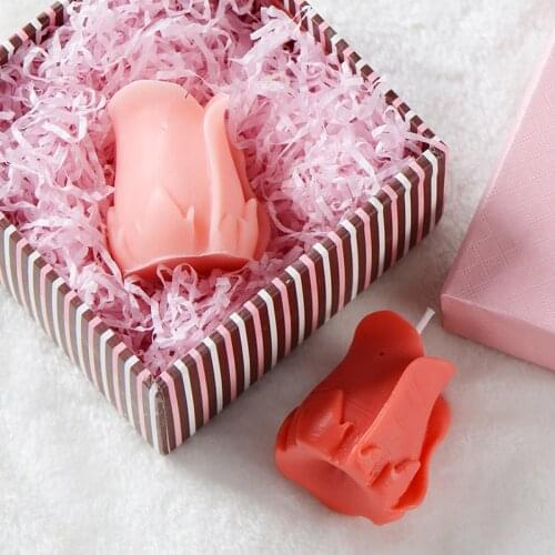 Nicole Candle Molds Flower Shaped Silicone Moulds Handmade Wedding Gift Making Tool