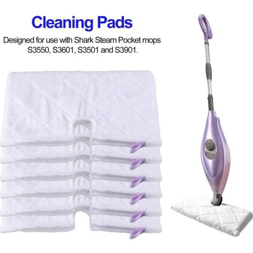 Hot Convenient Cleaning Pads Washable Replacement Durable For Shark Steam Mop S3550 S3601 S3501 S3901 Hogard JY24