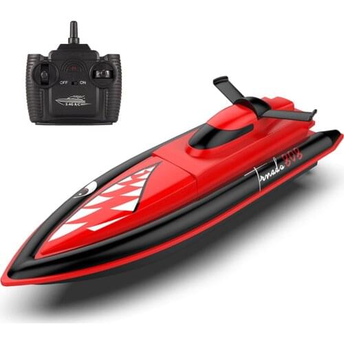 RC Boat Remote Control Boat 25Km/h High Speed RC Boat 2.4GHz Waterproof Toy Racing Boat Gift for Kids