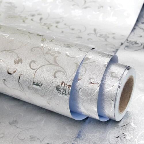 3D Oil Proof Sticker Aluminum Foil For Kitchen Stove Cabinet Self Adhesive PET Film Kitchen Wall Sticker Desktop DIY Wallpaper